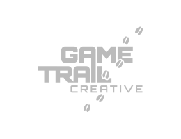 game trail creative logo gray