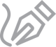pen icon logo design